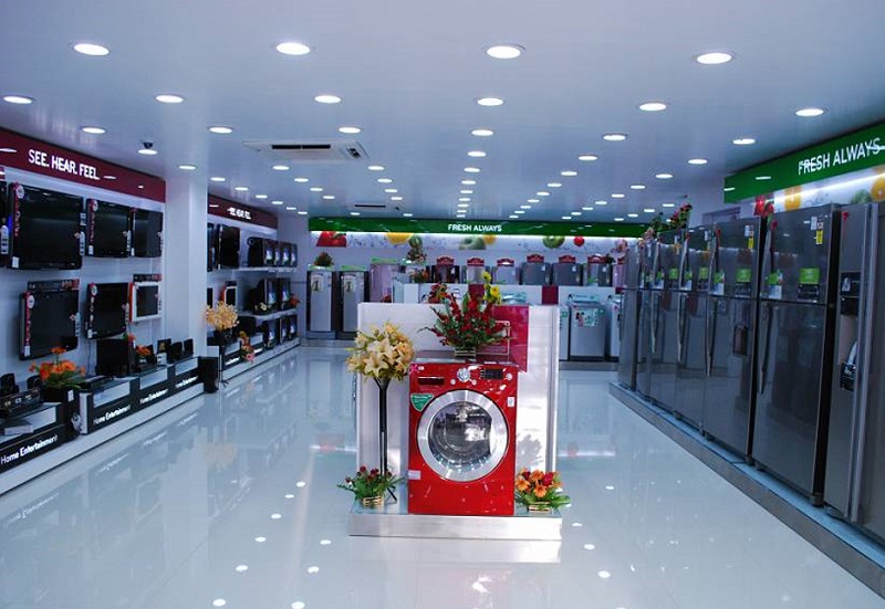 LG Electronics Showroom by TIB Retail Delhi