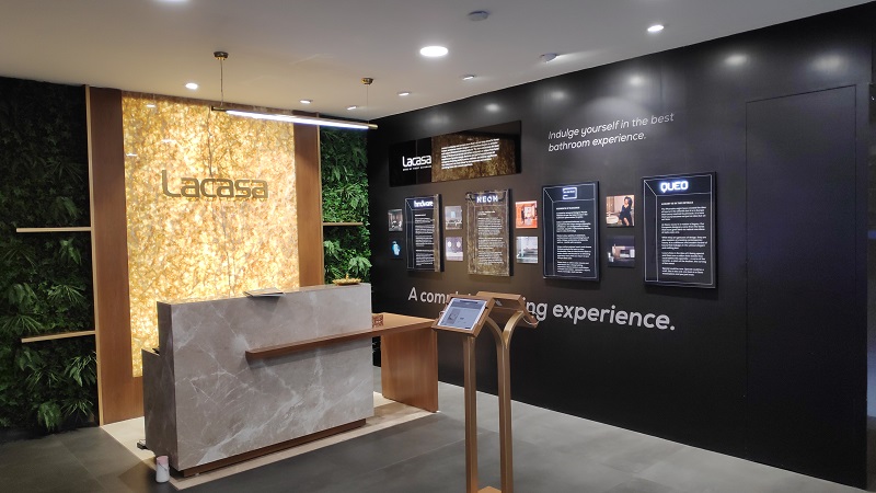 Lacasa Showroom Designed and Developed by TIB Retail Delhi
