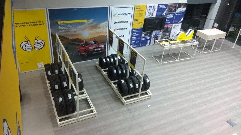 Michelin Showroom by TIB Retail