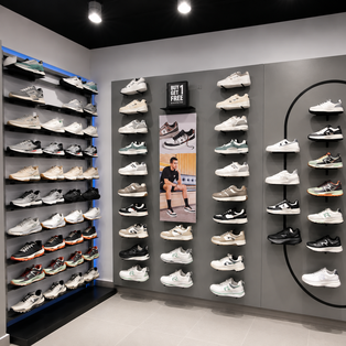 REDTAPE Sport Store Interior Kanpur