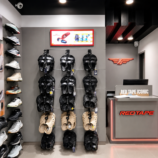 REDTAPE Sport Store Interior Kanpur