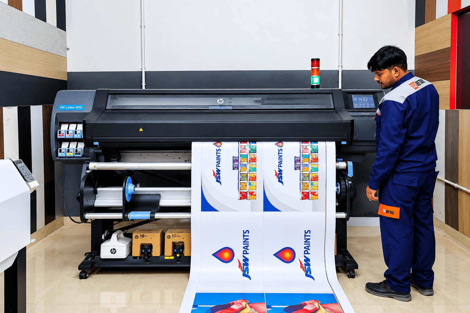 HP Latex 800 Printing